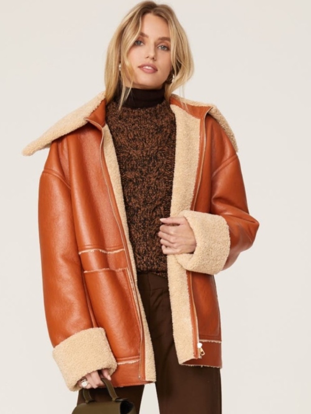 Nanushka Shearling Beryl Jacket